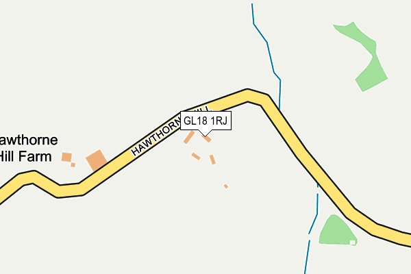GL18 1RJ map - OS OpenMap – Local (Ordnance Survey) GL18 1RJ map - OS OpenMap – Local (Ordnance Survey)