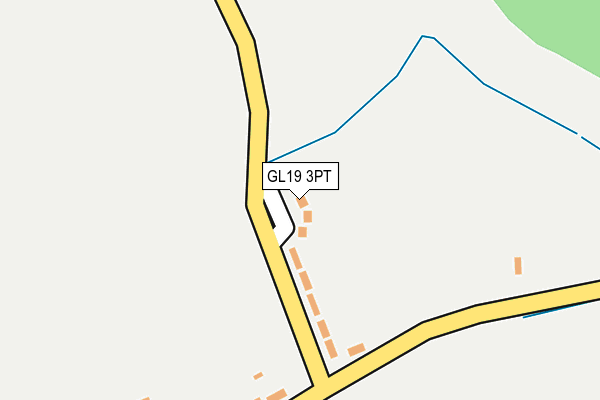 GL19 3PT map - OS OpenMap – Local (Ordnance Survey) GL19 3PT map - OS OpenMap – Local (Ordnance Survey)