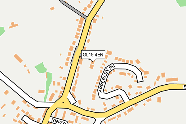 GL19 4EN map - OS OpenMap – Local (Ordnance Survey) GL19 4EN map - OS OpenMap – Local (Ordnance Survey)
