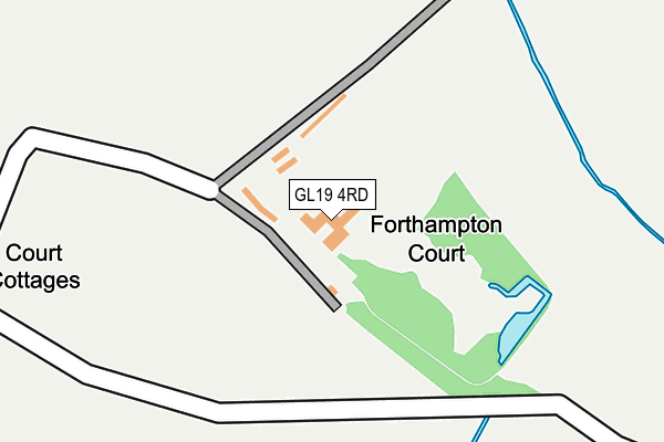 GL19 4RD map - OS OpenMap – Local (Ordnance Survey) GL19 4RD map - OS OpenMap – Local (Ordnance Survey)