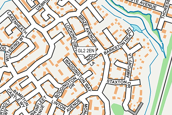GL2 2EN map - OS OpenMap – Local (Ordnance Survey) GL2 2EN map - OS OpenMap – Local (Ordnance Survey)