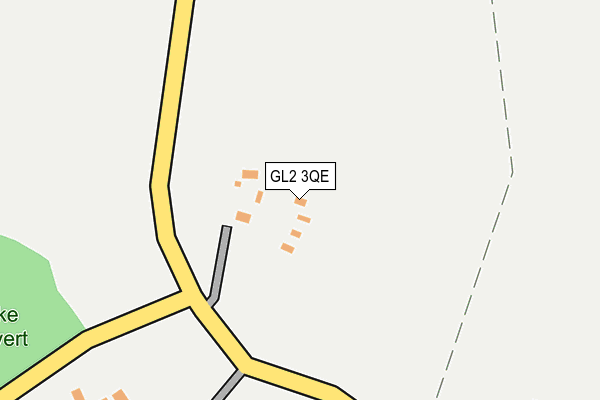 GL2 3QE map - OS OpenMap – Local (Ordnance Survey) GL2 3QE map - OS OpenMap – Local (Ordnance Survey)