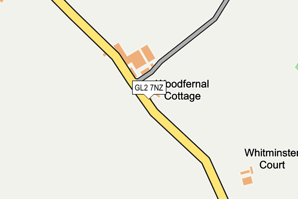 GL2 7NZ map - OS OpenMap – Local (Ordnance Survey) GL2 7NZ map - OS OpenMap – Local (Ordnance Survey)