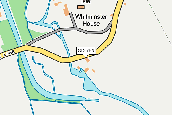 GL2 7PN map - OS OpenMap – Local (Ordnance Survey) GL2 7PN map - OS OpenMap – Local (Ordnance Survey)