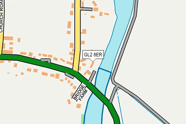 GL2 8ER map - OS OpenMap – Local (Ordnance Survey) GL2 8ER map - OS OpenMap – Local (Ordnance Survey)