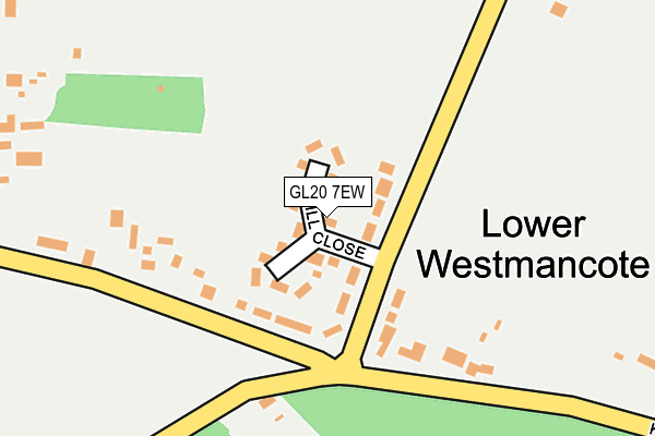 GL20 7EW map - OS OpenMap – Local (Ordnance Survey) GL20 7EW map - OS OpenMap – Local (Ordnance Survey)