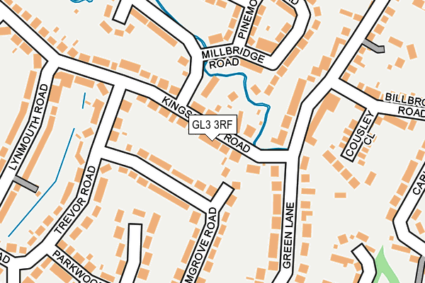 GL3 3RF map - OS OpenMap – Local (Ordnance Survey) GL3 3RF map - OS OpenMap – Local (Ordnance Survey)