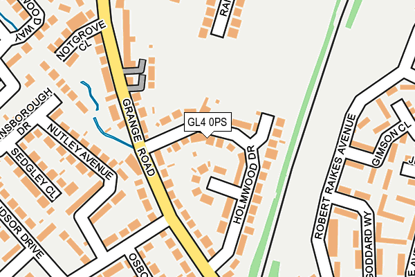 GL4 0PS map - OS OpenMap – Local (Ordnance Survey) GL4 0PS map - OS OpenMap – Local (Ordnance Survey)