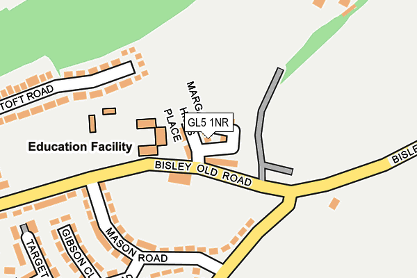 GL5 1NR map - OS OpenMap – Local (Ordnance Survey) GL5 1NR map - OS OpenMap – Local (Ordnance Survey)