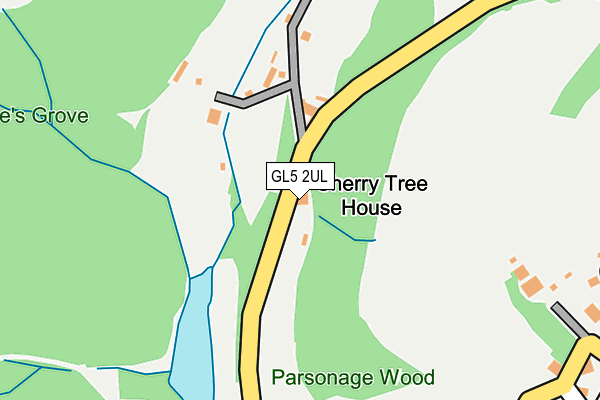 GL5 2UL map - OS OpenMap – Local (Ordnance Survey) GL5 2UL map - OS OpenMap – Local (Ordnance Survey)