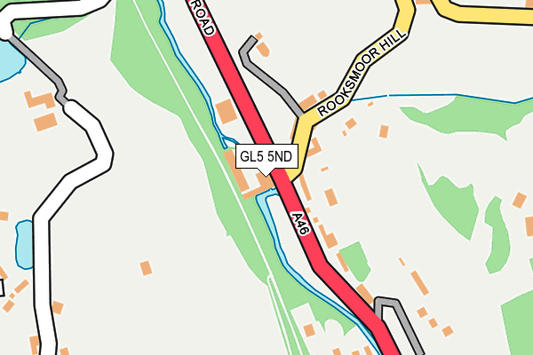GL5 5ND map - OS OpenMap – Local (Ordnance Survey) GL5 5ND map - OS OpenMap – Local (Ordnance Survey)