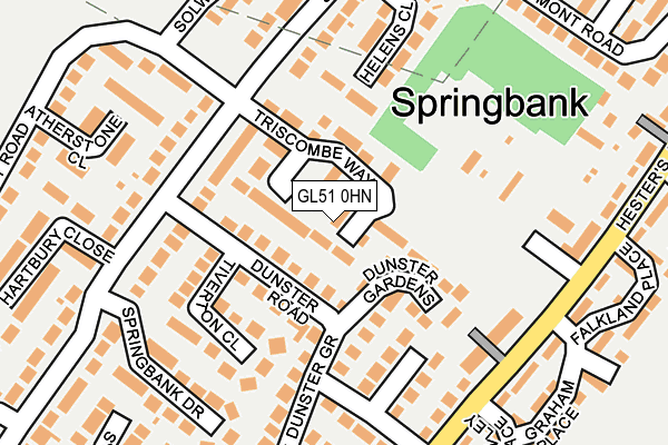 GL51 0HN map - OS OpenMap – Local (Ordnance Survey) GL51 0HN map - OS OpenMap – Local (Ordnance Survey)