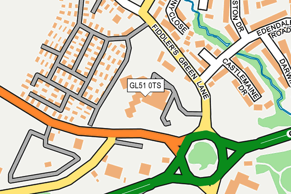 GL51 0TS map - OS OpenMap – Local (Ordnance Survey) GL51 0TS map - OS OpenMap – Local (Ordnance Survey)