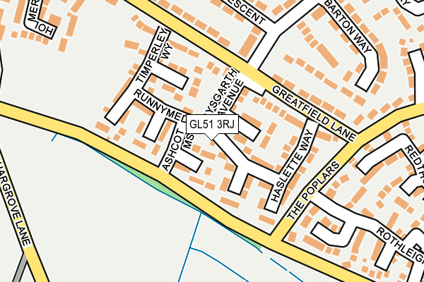GL51 3RJ map - OS OpenMap – Local (Ordnance Survey) GL51 3RJ map - OS OpenMap – Local (Ordnance Survey)