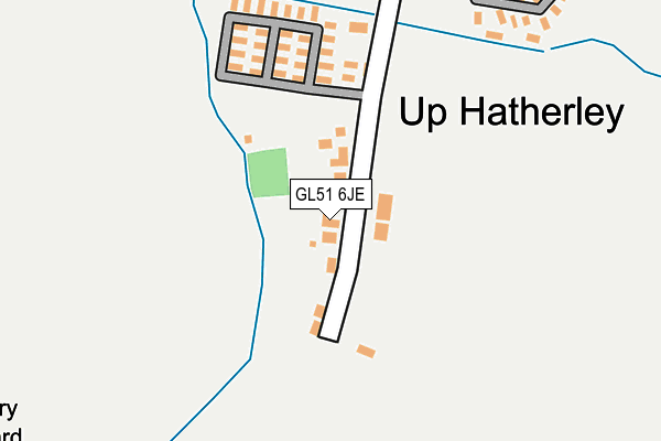 GL51 6JE map - OS OpenMap – Local (Ordnance Survey) GL51 6JE map - OS OpenMap – Local (Ordnance Survey)
