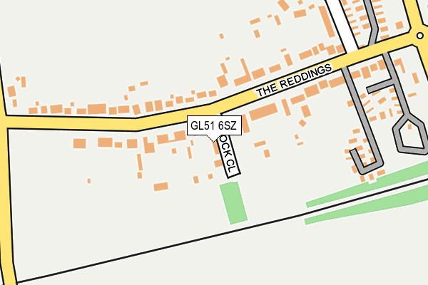 GL51 6SZ map - OS OpenMap – Local (Ordnance Survey) GL51 6SZ map - OS OpenMap – Local (Ordnance Survey)