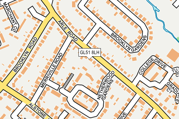 GL51 8LH map - OS OpenMap – Local (Ordnance Survey) GL51 8LH map - OS OpenMap – Local (Ordnance Survey)