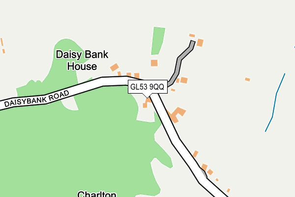 GL53 9QQ map - OS OpenMap – Local (Ordnance Survey) GL53 9QQ map - OS OpenMap – Local (Ordnance Survey)