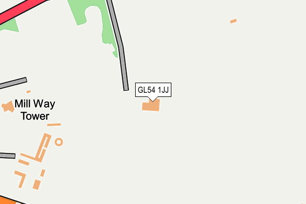 GL54 1JJ map - OS OpenMap – Local (Ordnance Survey) GL54 1JJ map - OS OpenMap – Local (Ordnance Survey)