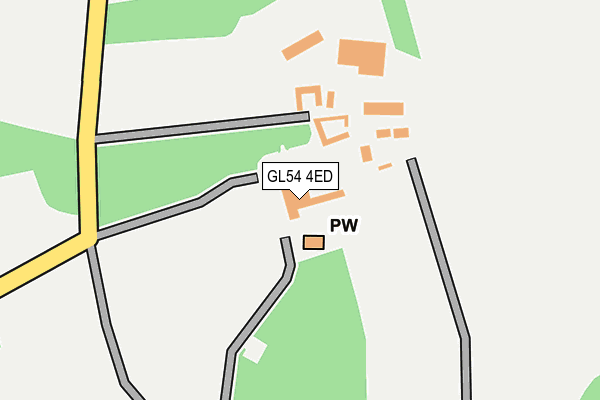GL54 4ED map - OS OpenMap – Local (Ordnance Survey) GL54 4ED map - OS OpenMap – Local (Ordnance Survey)