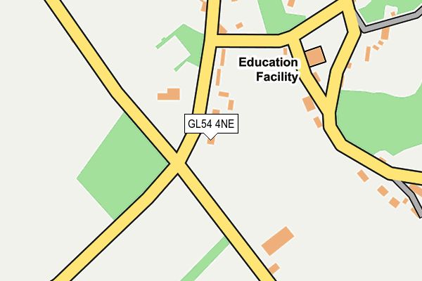 GL54 4NE map - OS OpenMap – Local (Ordnance Survey) GL54 4NE map - OS OpenMap – Local (Ordnance Survey)
