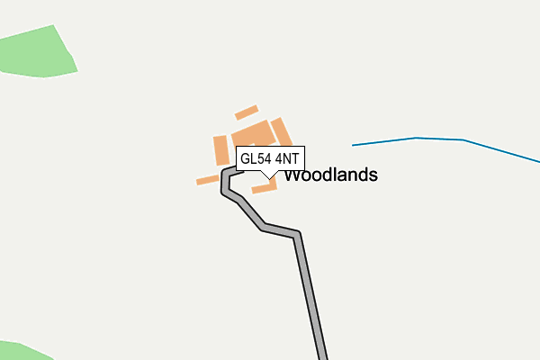 GL54 4NT map - OS OpenMap – Local (Ordnance Survey) GL54 4NT map - OS OpenMap – Local (Ordnance Survey)