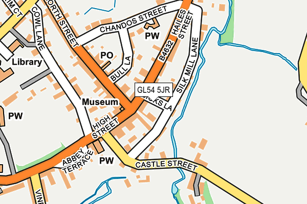 GL54 5JR map - OS OpenMap – Local (Ordnance Survey) GL54 5JR map - OS OpenMap – Local (Ordnance Survey)