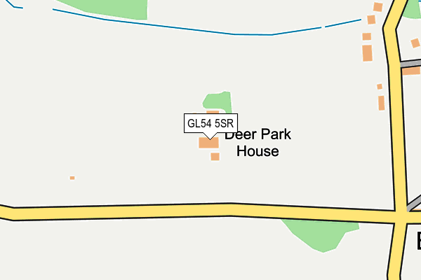 GL54 5SR map - OS OpenMap – Local (Ordnance Survey) GL54 5SR map - OS OpenMap – Local (Ordnance Survey)