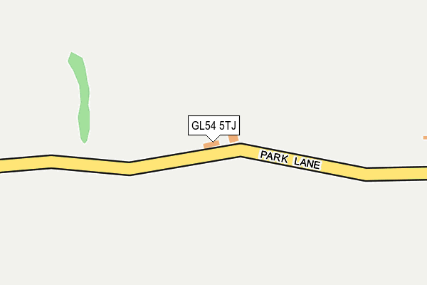GL54 5TJ map - OS OpenMap – Local (Ordnance Survey) GL54 5TJ map - OS OpenMap – Local (Ordnance Survey)