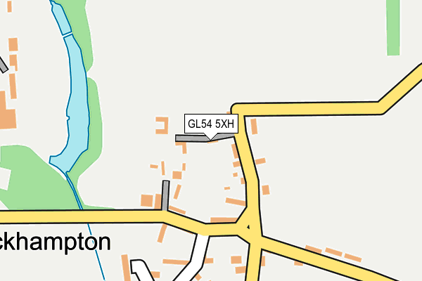 GL54 5XH map - OS OpenMap – Local (Ordnance Survey) GL54 5XH map - OS OpenMap – Local (Ordnance Survey)