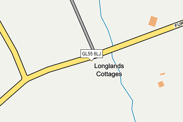 GL55 6LJ map - OS OpenMap – Local (Ordnance Survey) GL55 6LJ map - OS OpenMap – Local (Ordnance Survey)