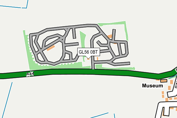 GL56 0BT map - OS OpenMap – Local (Ordnance Survey) GL56 0BT map - OS OpenMap – Local (Ordnance Survey)