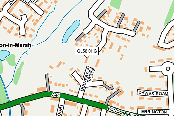GL56 0HG map - OS OpenMap – Local (Ordnance Survey) GL56 0HG map - OS OpenMap – Local (Ordnance Survey)