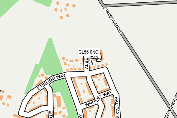GL56 0NQ map - OS OpenMap – Local (Ordnance Survey) GL56 0NQ map - OS OpenMap – Local (Ordnance Survey)