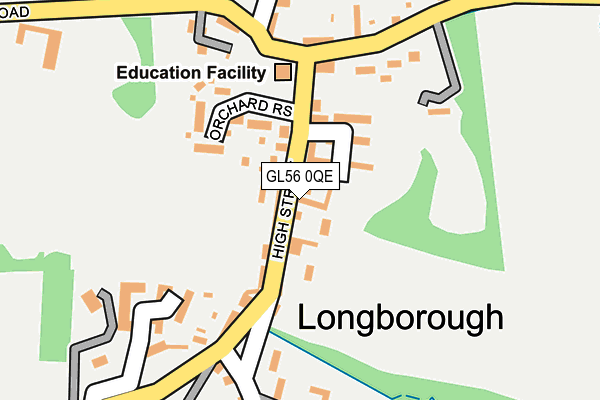 GL56 0QE map - OS OpenMap – Local (Ordnance Survey) GL56 0QE map - OS OpenMap – Local (Ordnance Survey)
