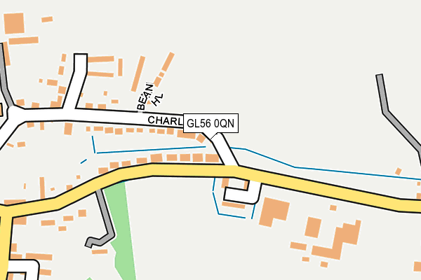 GL56 0QN map - OS OpenMap – Local (Ordnance Survey) GL56 0QN map - OS OpenMap – Local (Ordnance Survey)