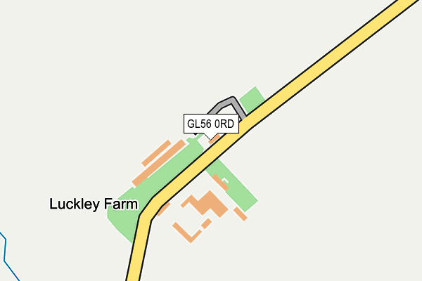 GL56 0RD map - OS OpenMap – Local (Ordnance Survey) GL56 0RD map - OS OpenMap – Local (Ordnance Survey)