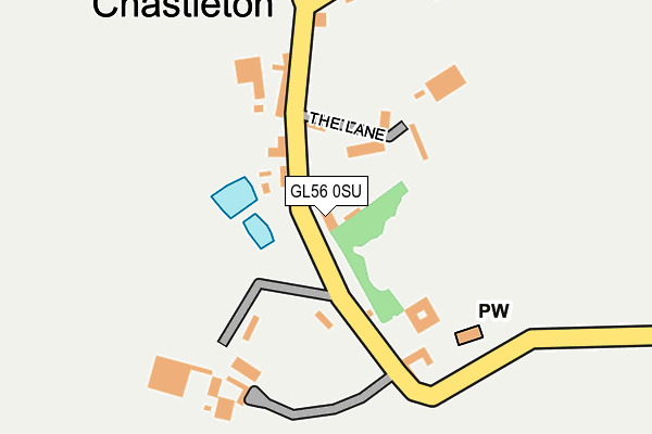 GL56 0SU map - OS OpenMap – Local (Ordnance Survey) GL56 0SU map - OS OpenMap – Local (Ordnance Survey)