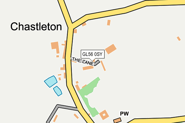 GL56 0SY map - OS OpenMap – Local (Ordnance Survey) GL56 0SY map - OS OpenMap – Local (Ordnance Survey)