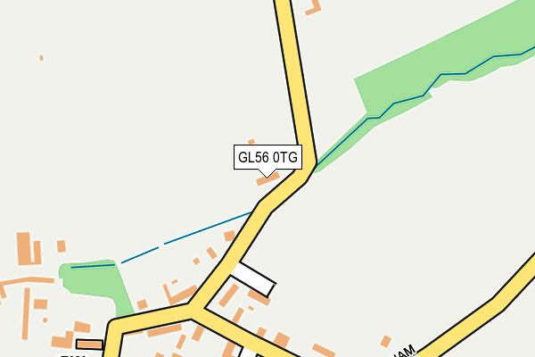 GL56 0TG map - OS OpenMap – Local (Ordnance Survey) GL56 0TG map - OS OpenMap – Local (Ordnance Survey)