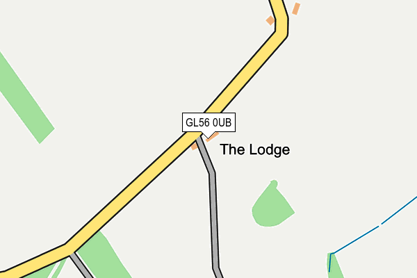 GL56 0UB map - OS OpenMap – Local (Ordnance Survey) GL56 0UB map - OS OpenMap – Local (Ordnance Survey)