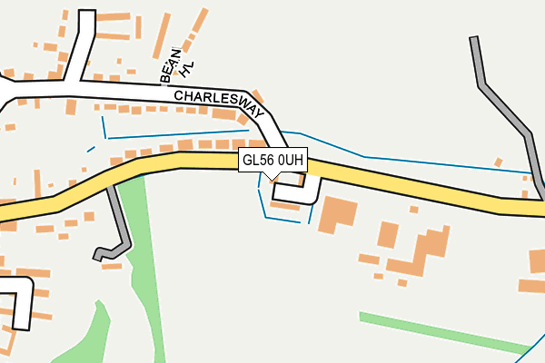 GL56 0UH map - OS OpenMap – Local (Ordnance Survey) GL56 0UH map - OS OpenMap – Local (Ordnance Survey)