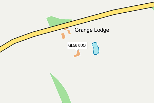 GL56 0UQ map - OS OpenMap – Local (Ordnance Survey) GL56 0UQ map - OS OpenMap – Local (Ordnance Survey)