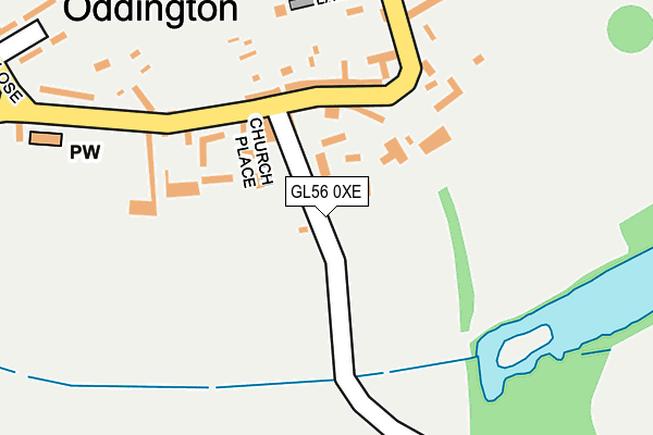 GL56 0XE map - OS OpenMap – Local (Ordnance Survey) GL56 0XE map - OS OpenMap – Local (Ordnance Survey)