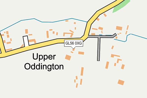 GL56 0XG map - OS OpenMap – Local (Ordnance Survey) GL56 0XG map - OS OpenMap – Local (Ordnance Survey)
