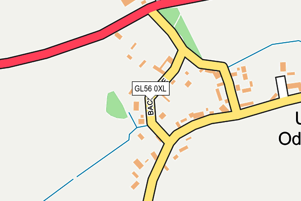 GL56 0XL map - OS OpenMap – Local (Ordnance Survey) GL56 0XL map - OS OpenMap – Local (Ordnance Survey)