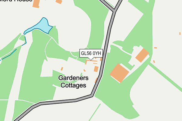 GL56 0YH map - OS OpenMap – Local (Ordnance Survey) GL56 0YH map - OS OpenMap – Local (Ordnance Survey)