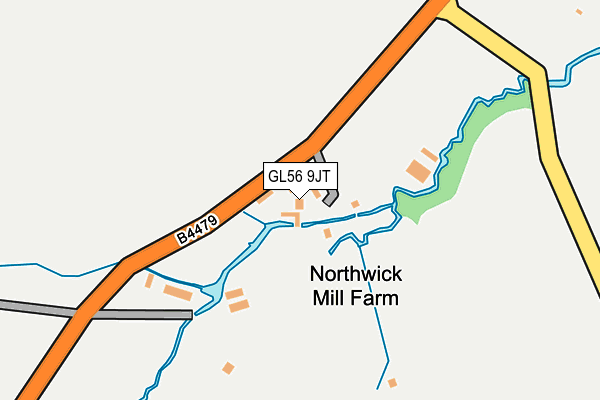 GL56 9JT map - OS OpenMap – Local (Ordnance Survey) GL56 9JT map - OS OpenMap – Local (Ordnance Survey)