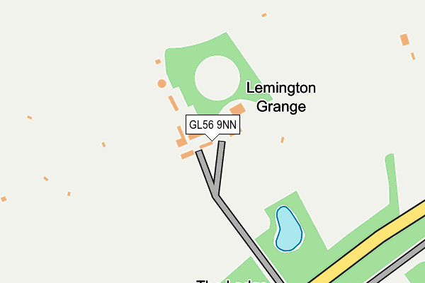 GL56 9NN map - OS OpenMap – Local (Ordnance Survey) GL56 9NN map - OS OpenMap – Local (Ordnance Survey)