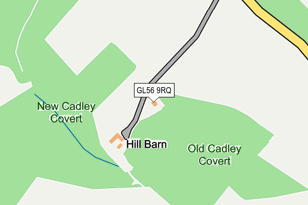 GL56 9RQ map - OS OpenMap – Local (Ordnance Survey) GL56 9RQ map - OS OpenMap – Local (Ordnance Survey)